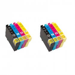 Pack 8 cartouches compatibles EPSON T2996 / T2986  - 29XL